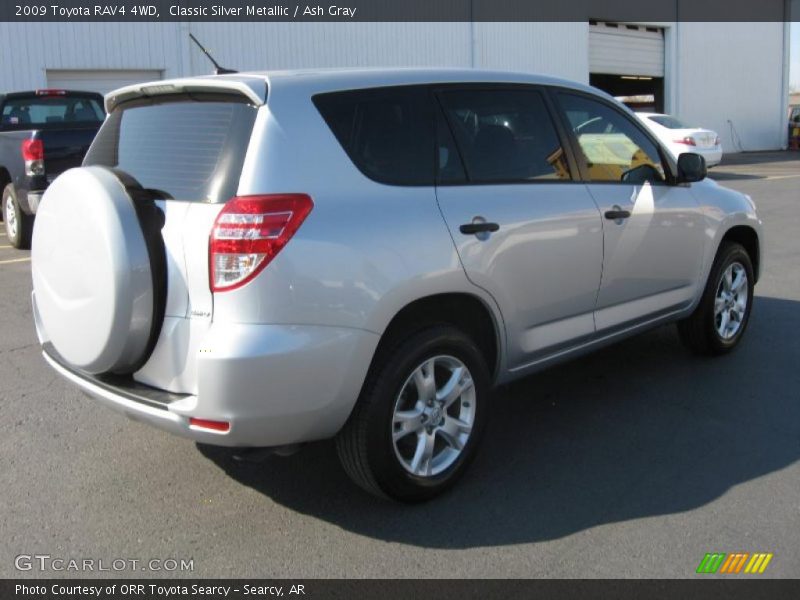 Classic Silver Metallic / Ash Gray 2009 Toyota RAV4 4WD