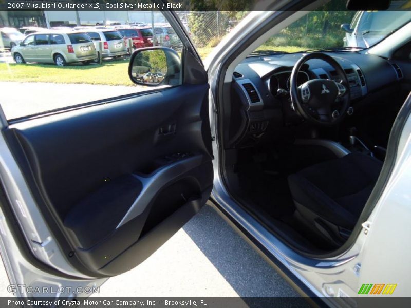 Cool Silver Metallic / Black 2007 Mitsubishi Outlander XLS