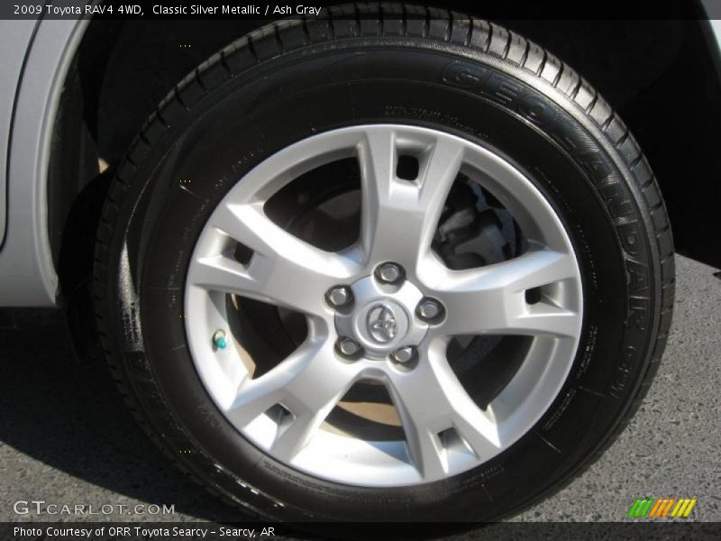 Classic Silver Metallic / Ash Gray 2009 Toyota RAV4 4WD