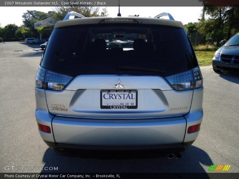 Cool Silver Metallic / Black 2007 Mitsubishi Outlander XLS