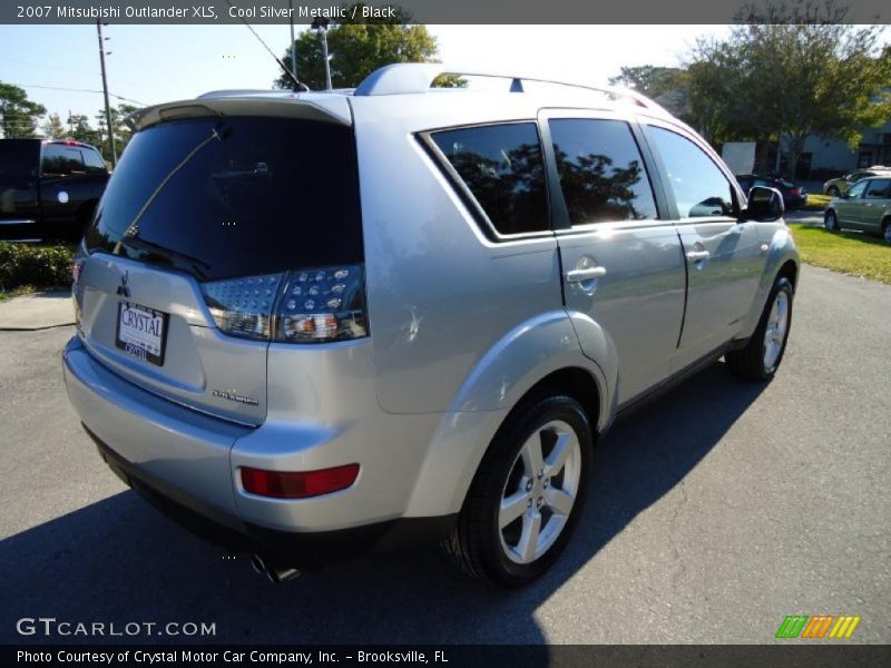Cool Silver Metallic / Black 2007 Mitsubishi Outlander XLS
