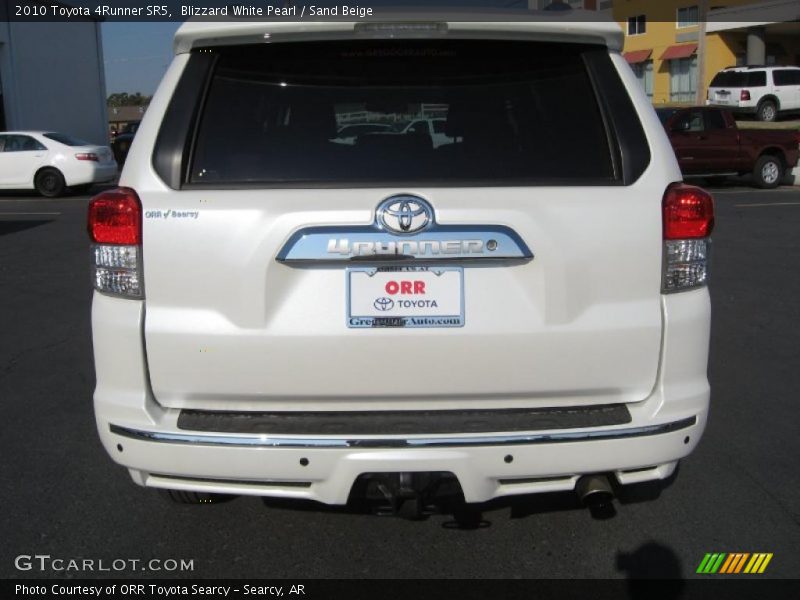Blizzard White Pearl / Sand Beige 2010 Toyota 4Runner SR5