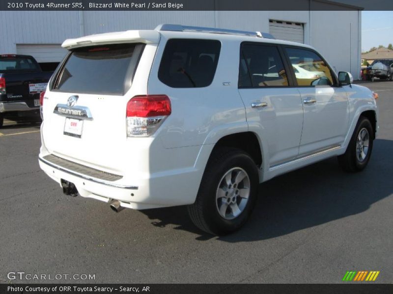 Blizzard White Pearl / Sand Beige 2010 Toyota 4Runner SR5