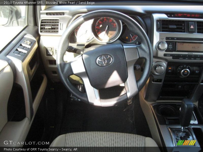 Blizzard White Pearl / Sand Beige 2010 Toyota 4Runner SR5