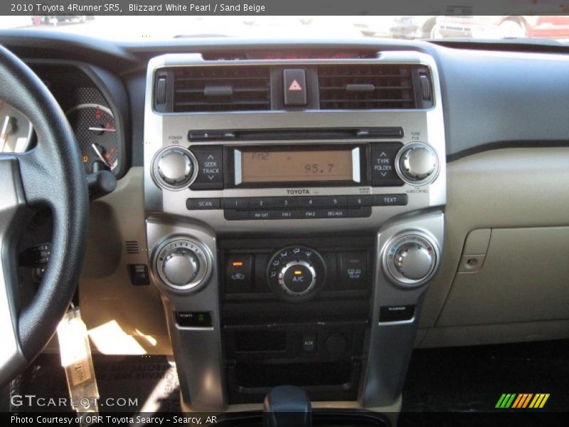 Blizzard White Pearl / Sand Beige 2010 Toyota 4Runner SR5