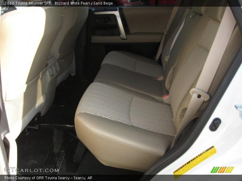 Blizzard White Pearl / Sand Beige 2010 Toyota 4Runner SR5