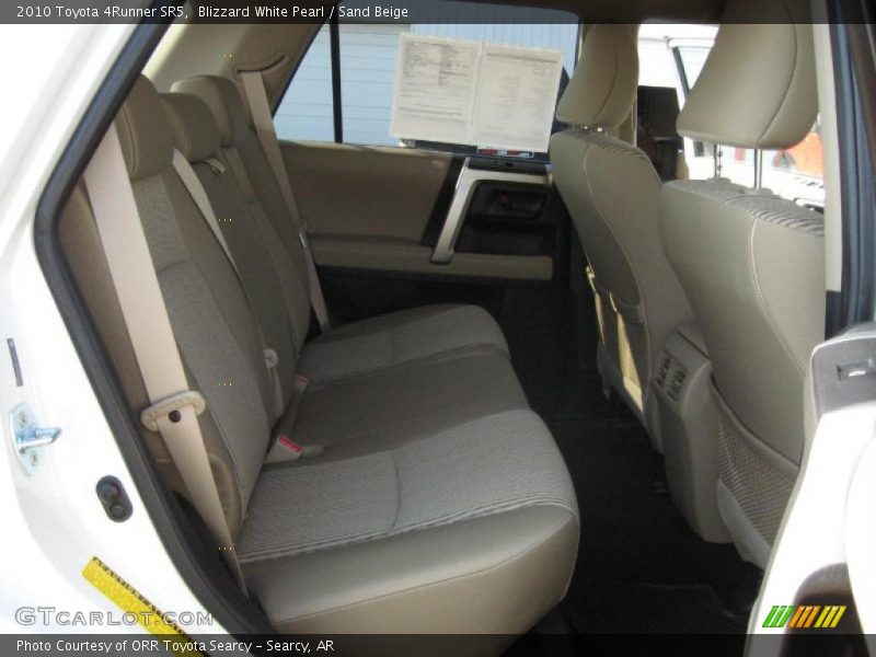 Blizzard White Pearl / Sand Beige 2010 Toyota 4Runner SR5
