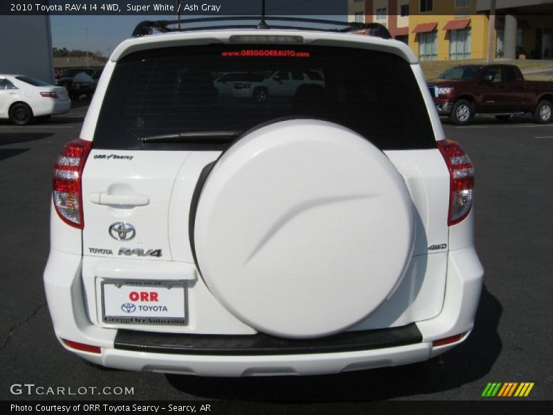 Super White / Ash Gray 2010 Toyota RAV4 I4 4WD