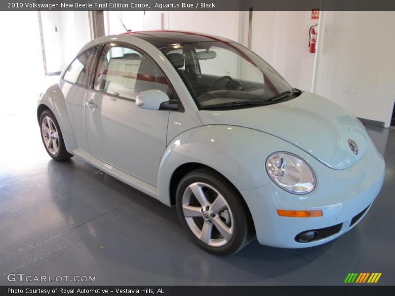  2010 New Beetle Final Edition Coupe Aquarius Blue