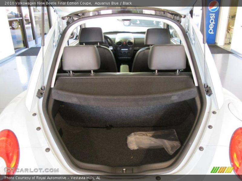  2010 New Beetle Final Edition Coupe Trunk