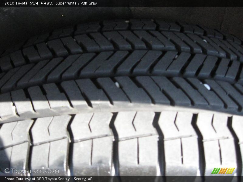 Super White / Ash Gray 2010 Toyota RAV4 I4 4WD