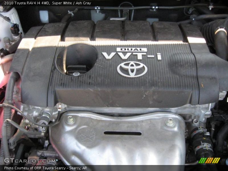 Super White / Ash Gray 2010 Toyota RAV4 I4 4WD