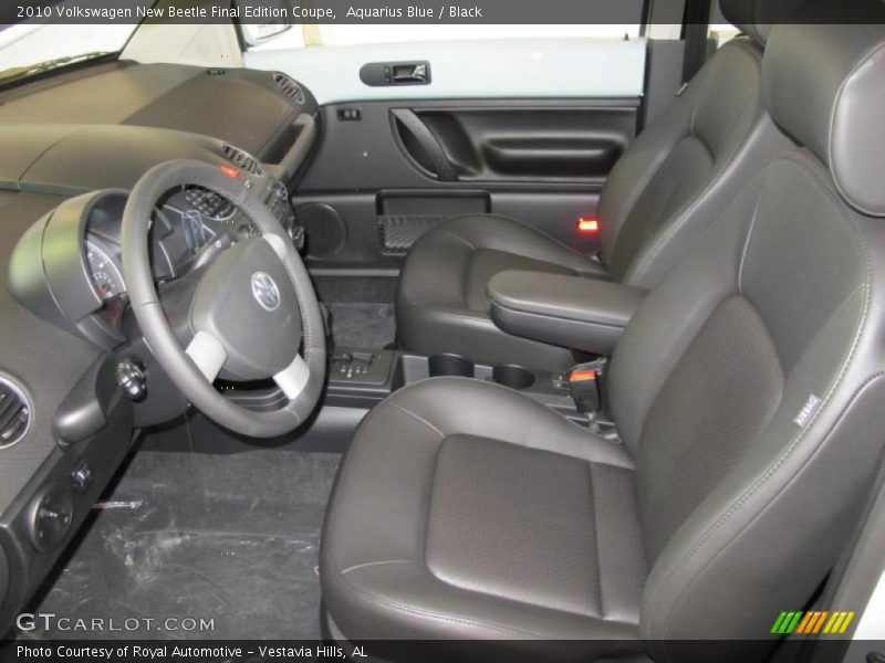  2010 New Beetle Final Edition Coupe Black Interior