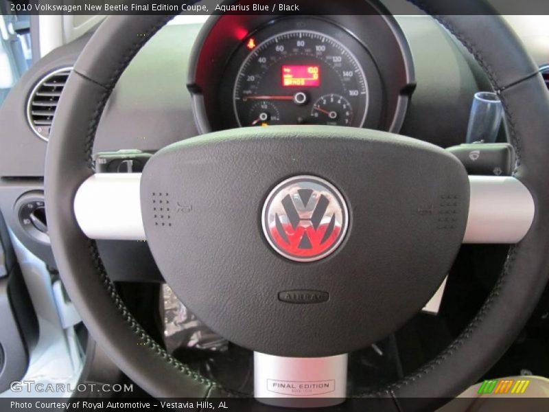  2010 New Beetle Final Edition Coupe Steering Wheel