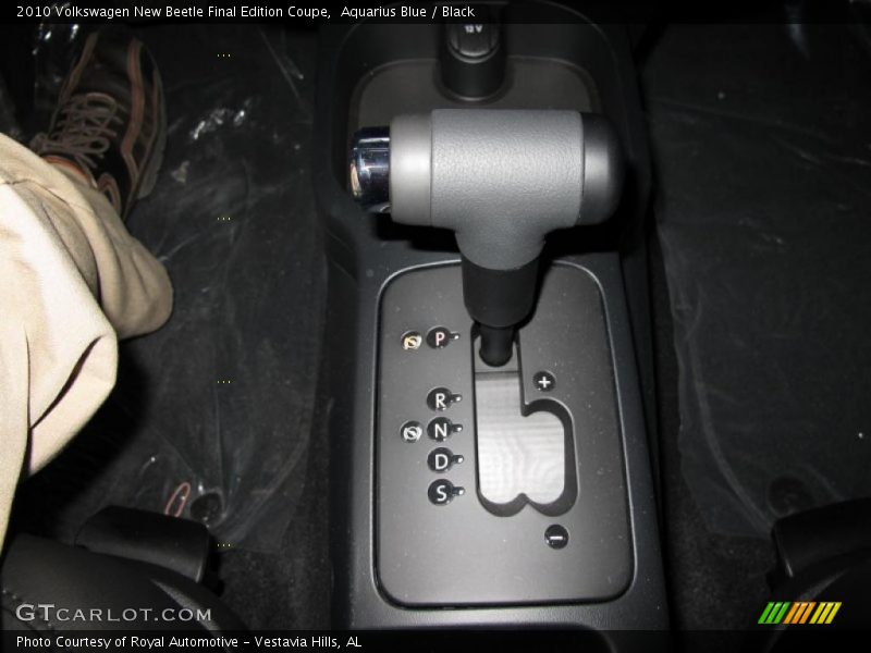  2010 New Beetle Final Edition Coupe 6 Speed Tiptronic Automatic Shifter