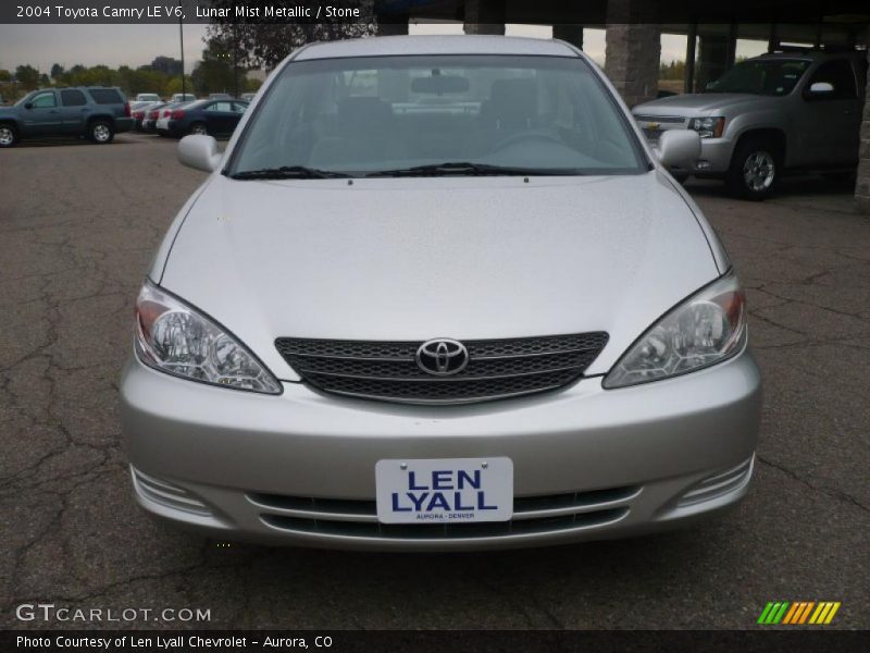 Lunar Mist Metallic / Stone 2004 Toyota Camry LE V6