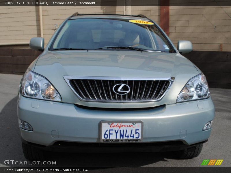 Bamboo Pearl / Parchment 2009 Lexus RX 350 AWD