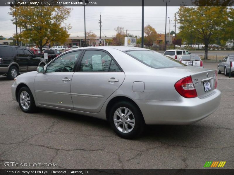 Lunar Mist Metallic / Stone 2004 Toyota Camry LE V6