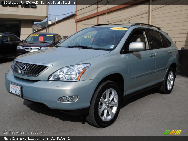 Bamboo Pearl / Parchment 2009 Lexus RX 350 AWD