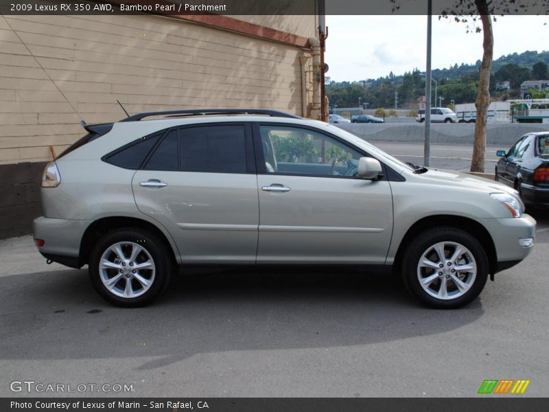 Bamboo Pearl / Parchment 2009 Lexus RX 350 AWD