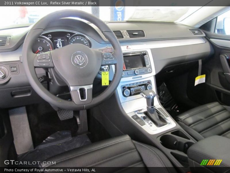 Black Interior - 2011 CC Lux 