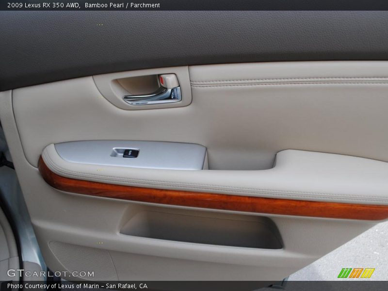 Bamboo Pearl / Parchment 2009 Lexus RX 350 AWD