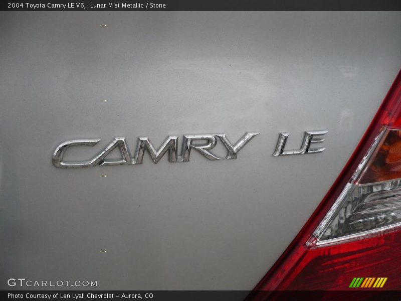 Lunar Mist Metallic / Stone 2004 Toyota Camry LE V6