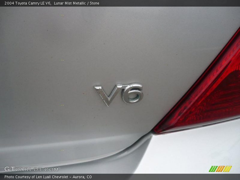 Lunar Mist Metallic / Stone 2004 Toyota Camry LE V6