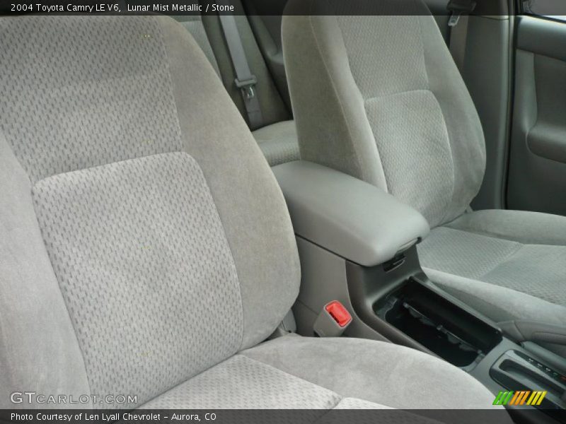 Lunar Mist Metallic / Stone 2004 Toyota Camry LE V6