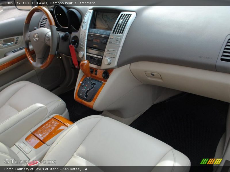 Bamboo Pearl / Parchment 2009 Lexus RX 350 AWD