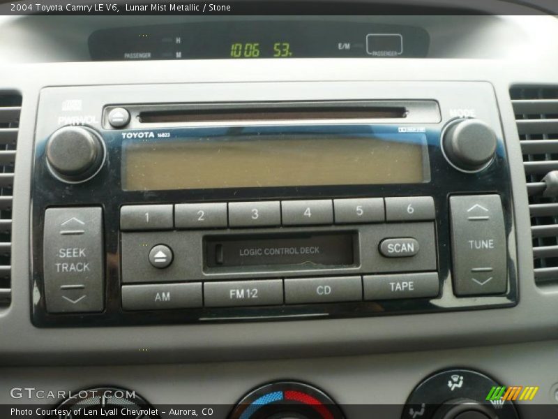 Lunar Mist Metallic / Stone 2004 Toyota Camry LE V6