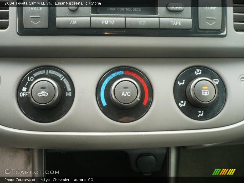 Lunar Mist Metallic / Stone 2004 Toyota Camry LE V6