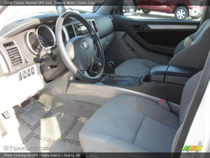 Natural White / Stone Gray 2008 Toyota 4Runner SR5 4x4