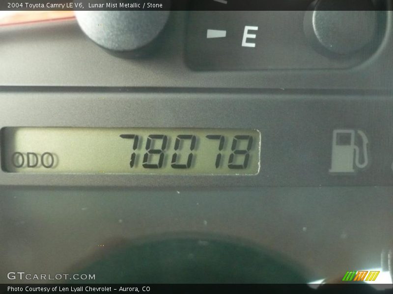 Lunar Mist Metallic / Stone 2004 Toyota Camry LE V6