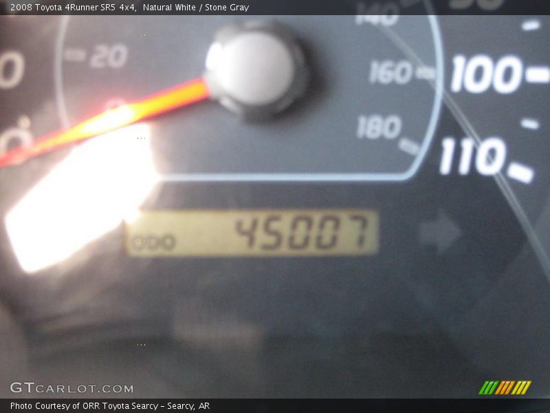 Natural White / Stone Gray 2008 Toyota 4Runner SR5 4x4