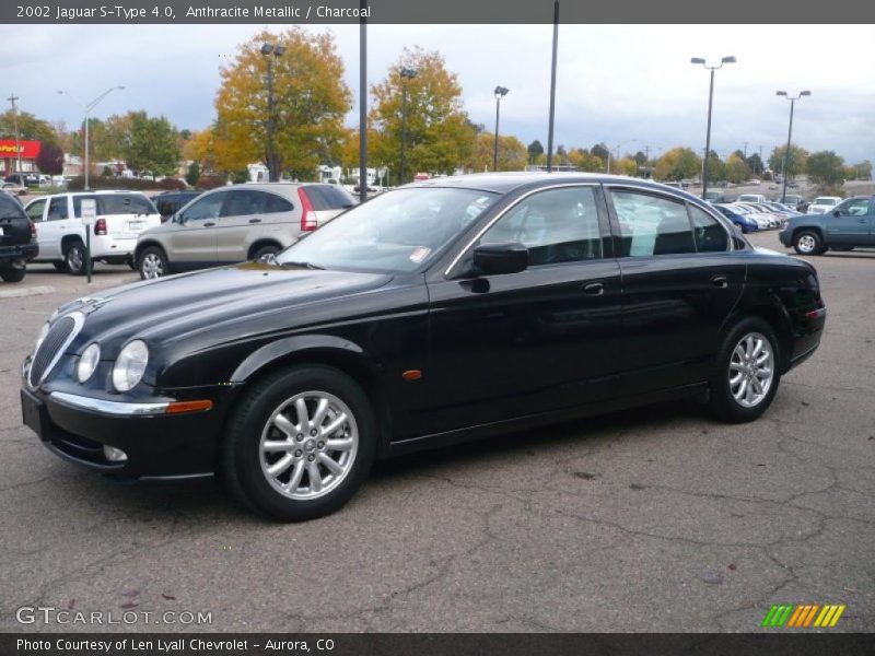 Anthracite Metallic / Charcoal 2002 Jaguar S-Type 4.0