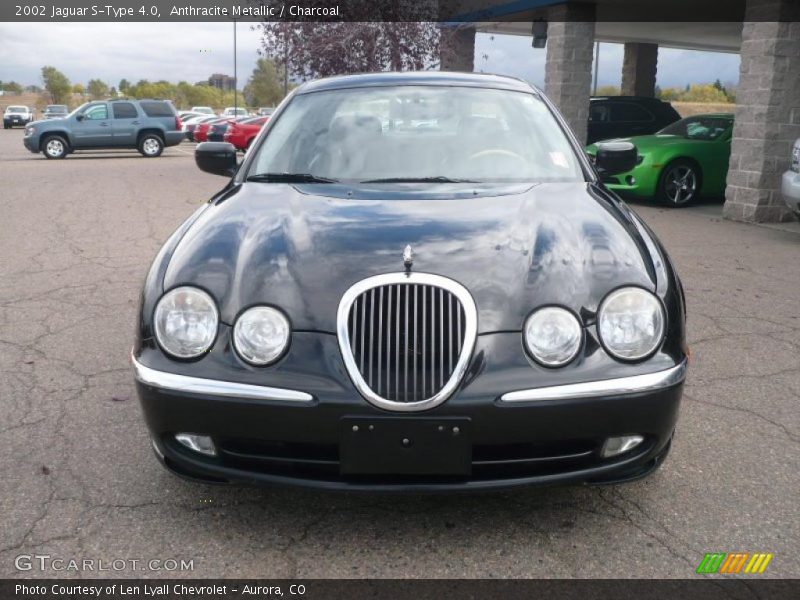 Anthracite Metallic / Charcoal 2002 Jaguar S-Type 4.0