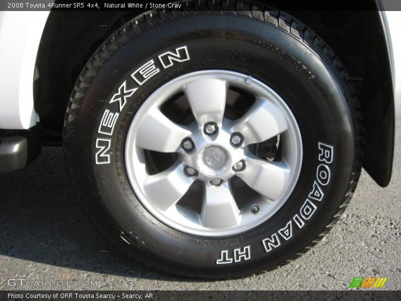 Natural White / Stone Gray 2008 Toyota 4Runner SR5 4x4