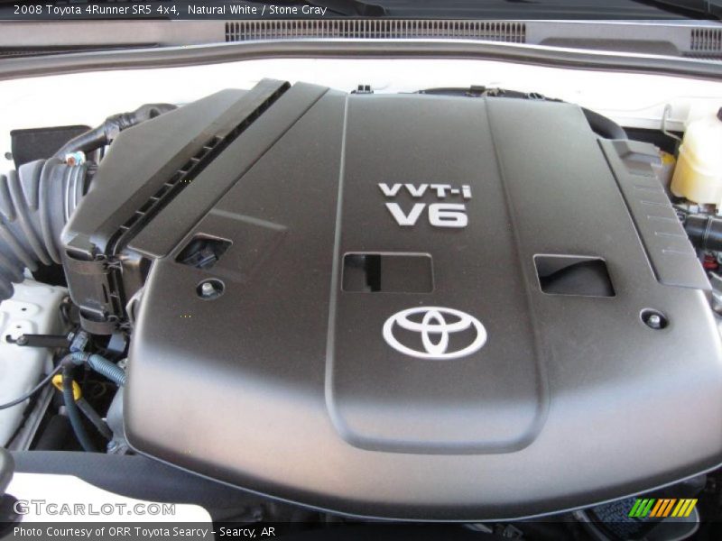 Natural White / Stone Gray 2008 Toyota 4Runner SR5 4x4
