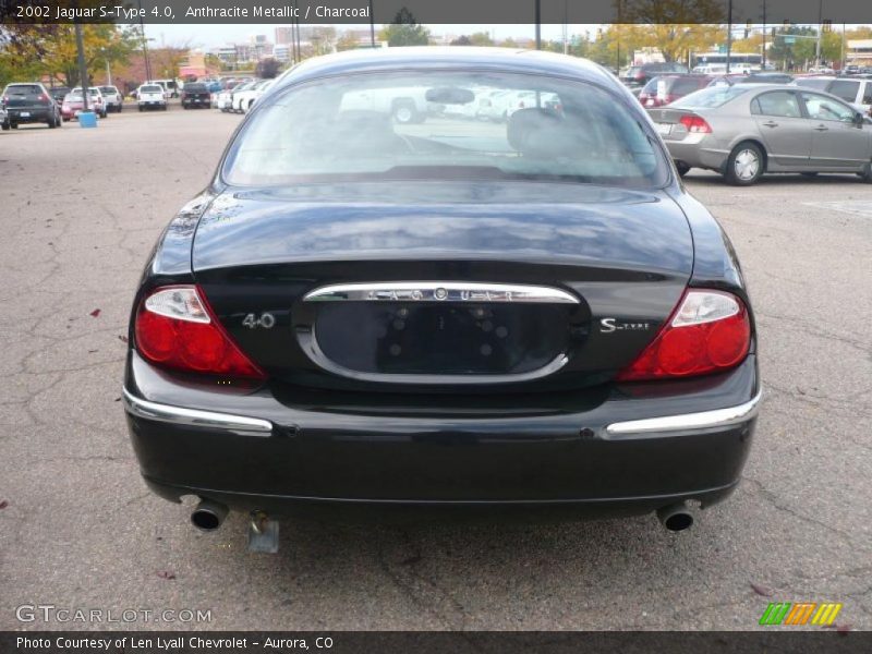 Anthracite Metallic / Charcoal 2002 Jaguar S-Type 4.0