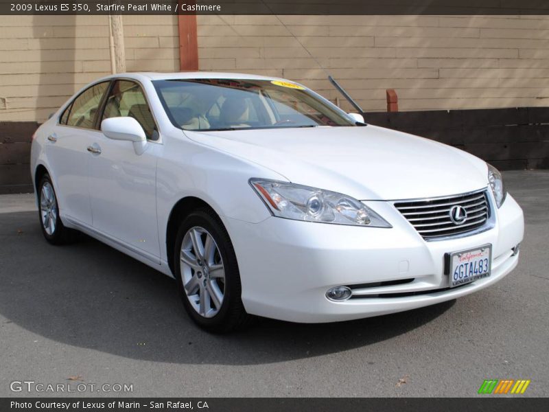 Starfire Pearl White / Cashmere 2009 Lexus ES 350