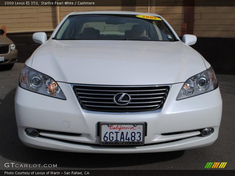 Starfire Pearl White / Cashmere 2009 Lexus ES 350