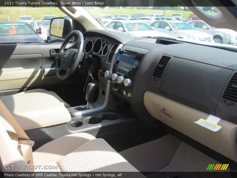  2011 Tundra CrewMax Sand Beige Interior