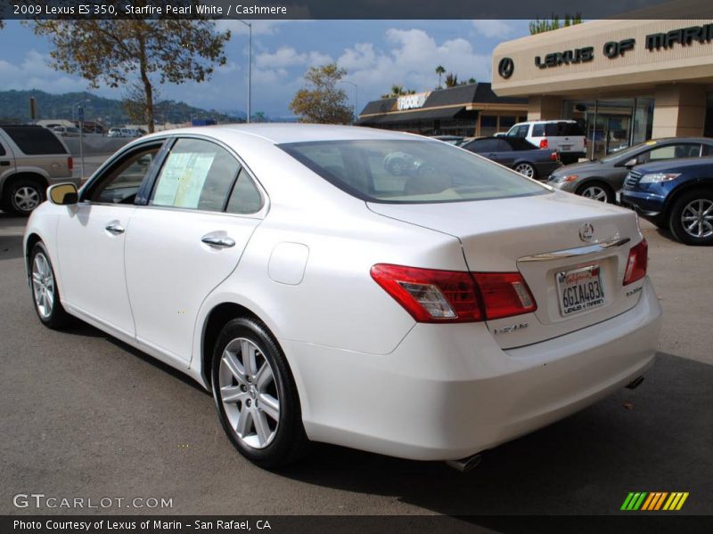 Starfire Pearl White / Cashmere 2009 Lexus ES 350