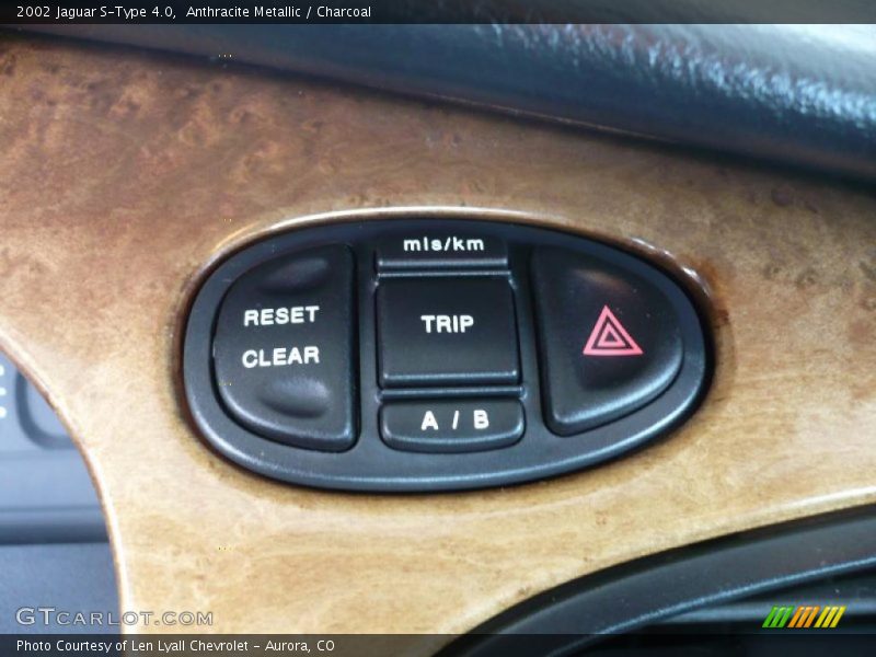 Anthracite Metallic / Charcoal 2002 Jaguar S-Type 4.0