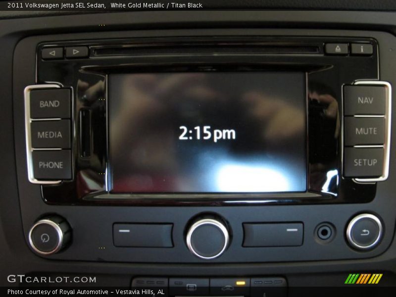 Navigation of 2011 Jetta SEL Sedan