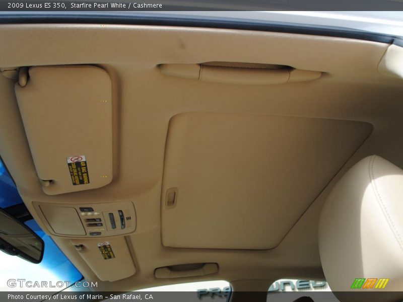 Starfire Pearl White / Cashmere 2009 Lexus ES 350
