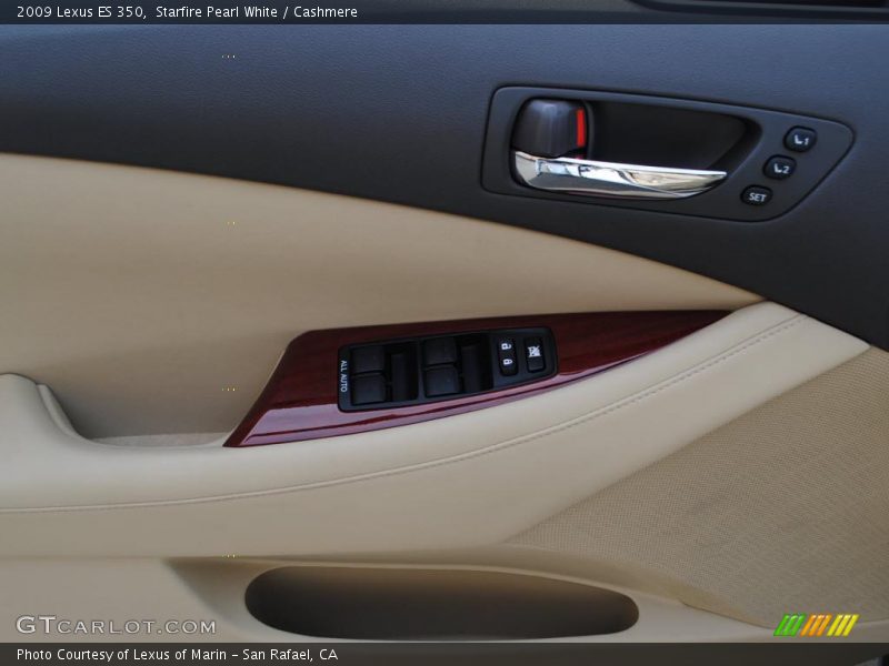 Starfire Pearl White / Cashmere 2009 Lexus ES 350