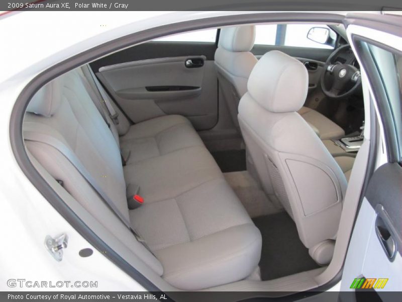  2009 Aura XE Gray Interior