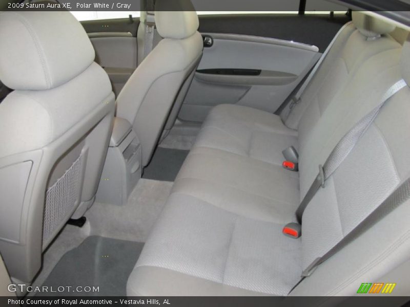  2009 Aura XE Gray Interior